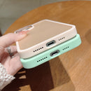 For iPhone 12 / 12 Pro Shield Skin Feel PC + TPU Phone Case(Dark Green)