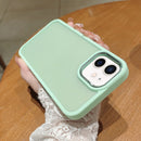 For iPhone 11 Shield Skin Feel PC + TPU Phone Case (Matcha Green)