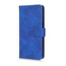 For Motorola Moto G62 Skin Feel Magnetic Flip Leather Phone Case(Blue)