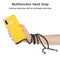 For Huawei P30 Lite Wheat Straw Material + TPU Protective Case with Lanyard(Yellow)