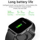 HAMTOD GT21 1.69 inch TFT Screen Smart Watch Supports Bluetooth Call/Sleep Monitoring/Heart Rate Monitoring(Obsidian Black)