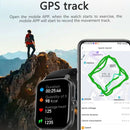 HAMTOD GT21 1.69 inch TFT Screen Smart Watch Supports Bluetooth Call/Sleep Monitoring/Heart Rate Monitoring(Obsidian Black)