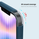 For iPhone 14 Pro Max NILLKIN Frosted Shield Pro Magsafe Phone Case(Blue)