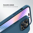For iPhone 14 Pro Max NILLKIN Frosted Shield Pro Magsafe Phone Case(Blue)