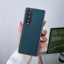 For Samsung Galaxy Z Fold4 5G Genuine Leather Luolai Series Nano Plating Phone Case(Dark Green)