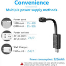 U22 Mini 720P USB Integrated Wireless Smart Night Vision Small Surveillance Camera, Specification:WiFi Camera with 64G Card