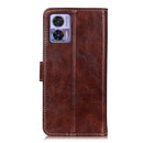 For Motorola Edge 30 Lite / Edge 30 Neo Retro Crazy Horse Texture Leather Phone Case(Brown)