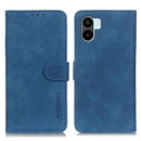 For Xiaomi Redmi A1 KHAZNEH Retro Texture Leather Phone Case(Blue)