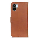 For Xiaomi Redmi A1 KHAZNEH Cowhide Texture Leather Phone Case(Brown)
