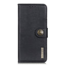 For Xiaomi Redmi A1 KHAZNEH Cowhide Texture Leather Phone Case(Black)