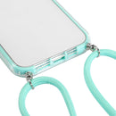 For iPhone 14 3 In 1 PC + TPU Transparent Phone Case(Black)