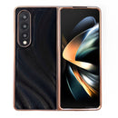 For Samsung Galaxy Z Fold4 Nano Electroplating Protective Phone Case(Black)