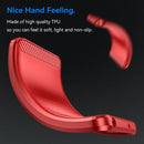 For Motorola Edge 30 Fusion/Moto S30 Pro Brushed Texture Carbon Fiber TPU Phone Case(Red)
