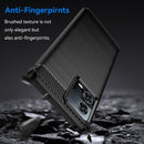 For Motorola Edge 30 Fusion/Moto S30 Pro Brushed Texture Carbon Fiber TPU Phone Case(Black)