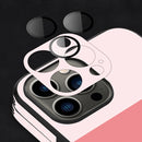 For iPhone 12 Tricolor Gradient Lambskin Phone Case(Pink)