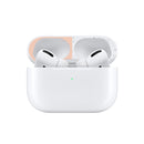 For Apple AirPods Pro 2 Wireless Earphone Protective Case Metal Sticker(Silver)