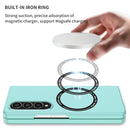 For Samsung Galaxy Z Fold4 Magsafe Magnetic Folding PC Phone Case(Light Blue)