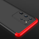 For Galaxy S20 Ultra GKK Three Stage Splicing Full Coverage PC Case(Rose Gold)
