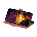 For Motorola Edge X30 Pro 5G / Edge 30 Ultra Twill Texture Side Buckle Leather Phone Case(Pink)
