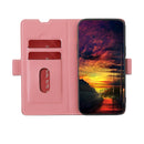 For Motorola Edge X30 Pro 5G / Edge 30 Ultra Twill Texture Side Buckle Leather Phone Case(Pink)