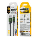 WEKOME WDC-169A Raython Series 6A USB to Type-C Fast Charge Data Cable Length: 1m(Black)