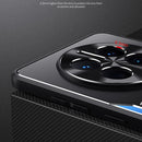 For Xiaomi Redmi K50 Ultra / 12T / 12T Pro Blade Series TPU + Titanium Alloy with Holder Phone Case(Black Blue)
