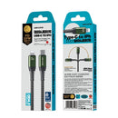 WEKOME WDC-171 Raython Series PD 20W Type-C to 8 Pin Fast Charge Data Cable Length: 1m(Black)