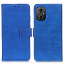 For Xiaomi Poco M5 4G/Poco M4 5G/M5 5G Magnetic Crocodile Texture Horizontal Flip Leather Phone Case(Blue)