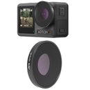JSR LS ND16PL Lens Filter For DJI Osmo Action 3 / GoPro Hero11 Black / HERO10 Black / HERO9 Black