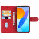 For Honor X6 Leather Phone Case(Red)