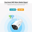 SriHome SH034C 4.0MP AI Humanoid Tracking WiFi Outdoor Surveillance Camera(AU Plug)