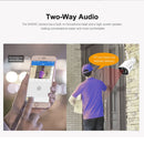 SriHome SH034C 4.0MP AI Humanoid Tracking WiFi Outdoor Surveillance Camera(US Plug)