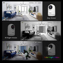 SriHome SH042 2.0MP 1080P HD AI WiFi Pan-tilt Surveillance Camera(EU Plug)