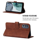 For Motorola Moto G62 5G Crossbody 3D Embossed Flip Leather Phone Case(Brown)