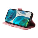 For Motorola Moto G52 / G82 BETOPNICE Dual-side Buckle Leather Phone Case(Pink)