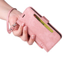 For Motorola Moto G52 / G82 BETOPNICE Dual-side Buckle Leather Phone Case(Pink)