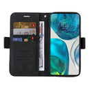 For Motorola Moto G52 / G82 BETOPNICE Dual-side Buckle Leather Phone Case(Black)