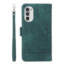 For Motorola Moto G52 / G82 BETOPNICE Dual-side Buckle Leather Phone Case(Green)
