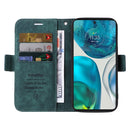 For Motorola Moto G52 / G82 BETOPNICE Dual-side Buckle Leather Phone Case(Green)