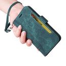 For Motorola Moto G52 / G82 BETOPNICE Dual-side Buckle Leather Phone Case(Green)