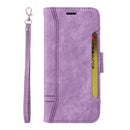 For Motorola Moto G52 / G82 BETOPNICE Dual-side Buckle Leather Phone Case(Purple)