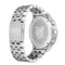 NORTH EDGE Snow-Leopard Outdoor Waterproof Men Multifunction Stainless Steel Strap Smart Watch(Silver)