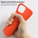 For iPhone 14 Plus Solid Silicone Phone Case(Ash)