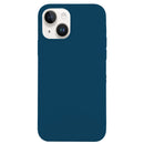 For iPhone 14 Plus Solid Silicone Phone Case(Xingyu Blue)