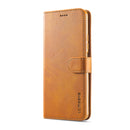 For Xiaomi Poco M5 LC.IMEEKE Calf Texture Leather Phone Case(Brown)