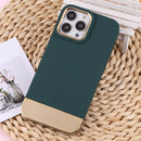 For iPhone 14 Pro TPU + Electroplated PC Phone Case(Green)
