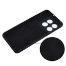 For OnePlus 10T 5G / ACE Pro Pure Color Liquid Silicone Shockproof Phone Case(Black)