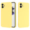 For Nothing Phone 1 Pure Color Liquid Silicone Shockproof Phone Case(Yellow)