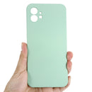 For Nothing Phone 1 Pure Color Liquid Silicone Shockproof Phone Case(Green)