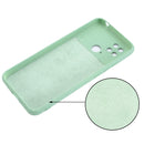 For Xiaomi Poco C40 / Redmi 10 Power / Redmi 10 India Pure Color Liquid Silicone Shockproof Phone Case(Green)